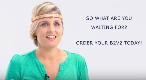 New B2v2 headband helps relax and rebalance brain waves to reduce stress, improve quality of sleep and enhance emotional well-being